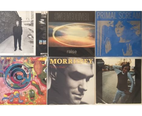 INDIE/POP/NEW WAVE/ALTERNATIVE - LP/12"/7" COLLECTION. Impressive collection of 26 x LPs/12" with 23 x 7" too. Artists/titles