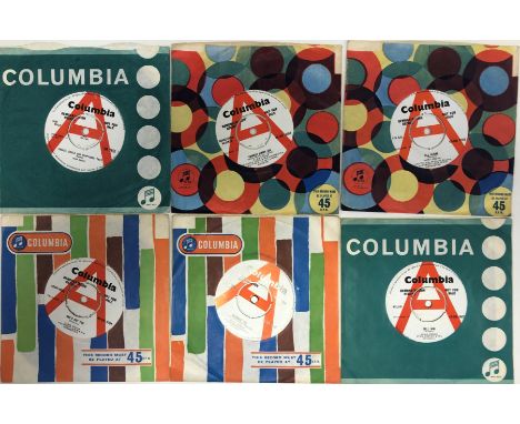 ALMA COGAN - UK COLUMBIA 7" DEMOS. Fantastic pack of 10 x scarcely seen UK Columbia 7" demos from Alma Cogan. Titles are Snak