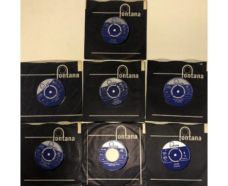 FONTANA 7" - 60s PSYCH &amp; BEAT RARITIES. Wicked collection of 7 x essential sevens. Titles are Steve Davis - Take Time To 