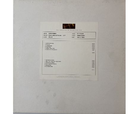 CATATONIA - INTERNATIONAL VELVET LP (ACETATE - 3984208341). Fantastic to see original UK acetate LP of the killer 1998 album 
