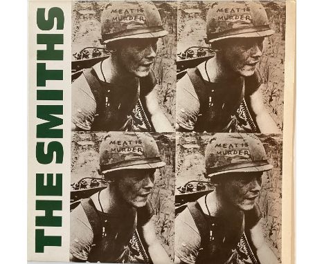 THE SMITHS - MEAT IS MURDER LP - UK WHITE LABEL TEST PRESSING (ROUGH 81). Few on the ground original UK white label test pres