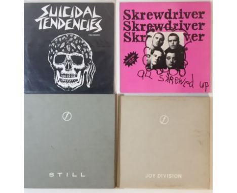 PUNK/NEW WAVE - LPs. Blistering selection of 4 x LPs. Titles are Joy Division - Still (2 copies, both UK FACT 40 - including 
