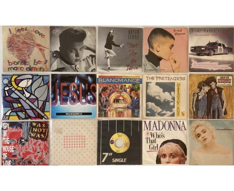 NEW WAVE/POP - 7". Fab collection of around 115 x brill 7". Expect killers from the likes of Yazoo, Bronski Beat, Black, The 