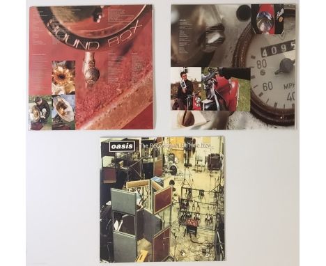 OASIS - BE HERE NOW LP (ORIGINAL UK LIMITED EDITION BOX SET - CRE LP 219). The super limited edition original 1997 LP box set