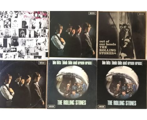 THE ROLLING STONES - LPs/7". Great instant collection of 13 x LPs with 39 x 7" (also including EPs). Titles (LPs) include Exi