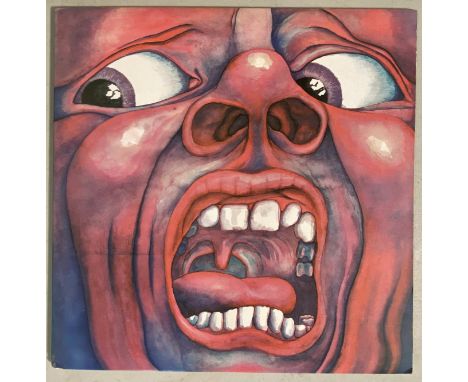 KING CRIMSON - IN THE COURT OF THE CRIMSON KING (UK ORIGINAL - ISLAND ILPS 9111). A super copy of the classic 1969 LP from Ki