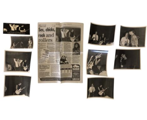 SEX PISTOLS MANCHESTER LESSER FREE TRADE HALL PHOTOGRAPHS WITH COPYRIGHT. Incredible selection of original photo prints, all 