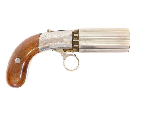 Percussion 80 bore Pepperpot by Williams of Liverpool Percussion 80 bore Pepperpot by Williams of Liverpool, J.R. Cooper's Pa