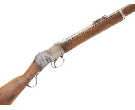 Martini Henry MkII .577/450 rifle Enfield Martini Henry MkII .577/450 rifle, 32inch barrel fitted with ladder rear sight and 