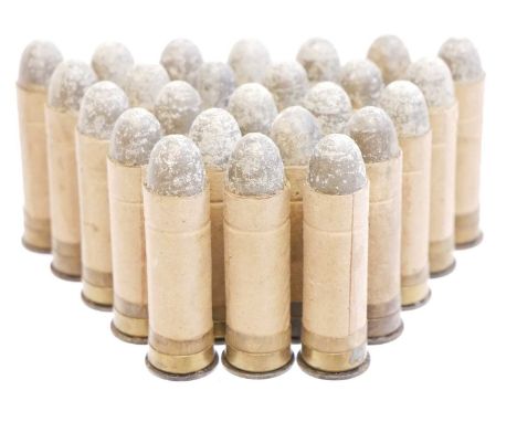 Twenty five original rounds of .577 Snider ammunition. LICENCE REQUIRED Twenty five original rounds of .577 Snider ammunition