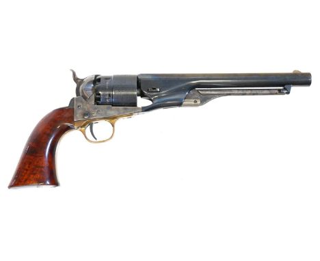 20th Century Colt Army .44 revolver LICENCE REQUIRED 20th Century Colt Army .44 revolver, 8inch round barrel colour case hard