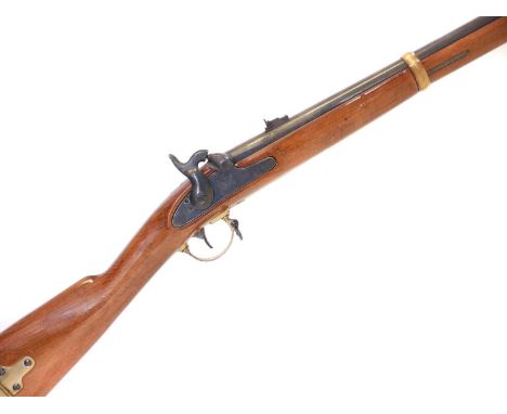 Navy Arms / Zoli 58 calibre percussion Zoave rifle LICENCE REQUIRED  Navy Arms / Antonio Zoli .58 percussion rifle, modelled 