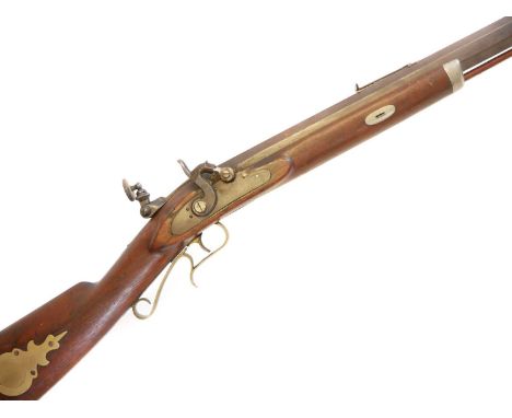 American percussion .45 calibre rifle the barrel by Remington, American percussion .45 calibre rifle, 29.5 inch heavy profile