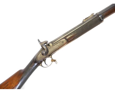 Three band Volunteer percussion P53 type rifle by J. Aston Hythe, Three band Volunteer percussion P53 type rifle by J. Aston 
