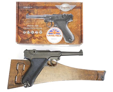 Umarex Legends Luger P 08 Co2 .177 4,5mm BB air pistol, Umarex Legends Luger P 08 Co2 .177 4,5mm BB air pistol, non blowback 