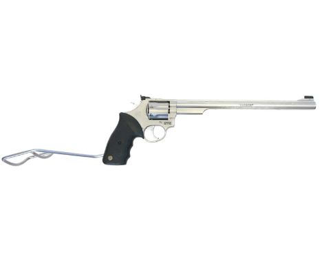 Taurus .357 long barrel revolver LICENCE REQUIRED Taurus .357 long barrel revolver, 12-inch barrel,  seven shot cylinder, bla