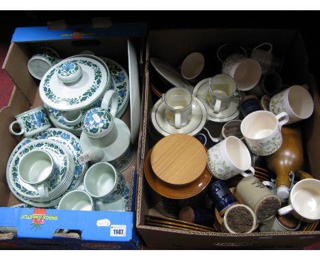 Midwinter 'Stonehenge' Coffee and Dinner Wares (Over Thirty Pieces); together with Hornsea 'Fleur', 'Cornrose', 'Bronte' cera