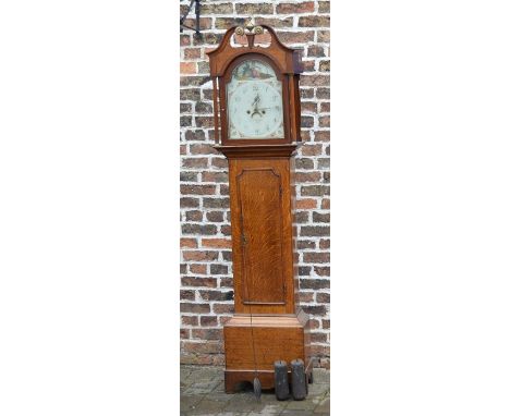 Early 19th century Parker of Louth 8 day long case clock