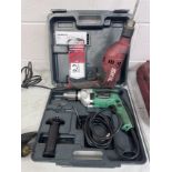 Lot Comprising METABO D13VF 1/2" Drill and SKILL DL181901 Drill