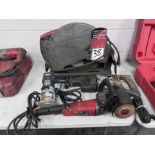 Lot Comprising CRAFTSMAN 14" Chop Saw, TIGER Reciprocating Saw, BOSCH PR20EVS Router, BAUER
