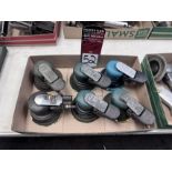 Lot of Assorted DYNABRADE Palm Sander/Polishers
