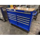 YUKON 9-Drawer Rolling Tool Chest w/ Wood Top