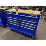 YUKON 9-Drawer Rolling Tool Chest w/ Wood Top