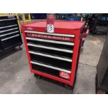 Unknown Make 5-Drawer Rolling Work Cart