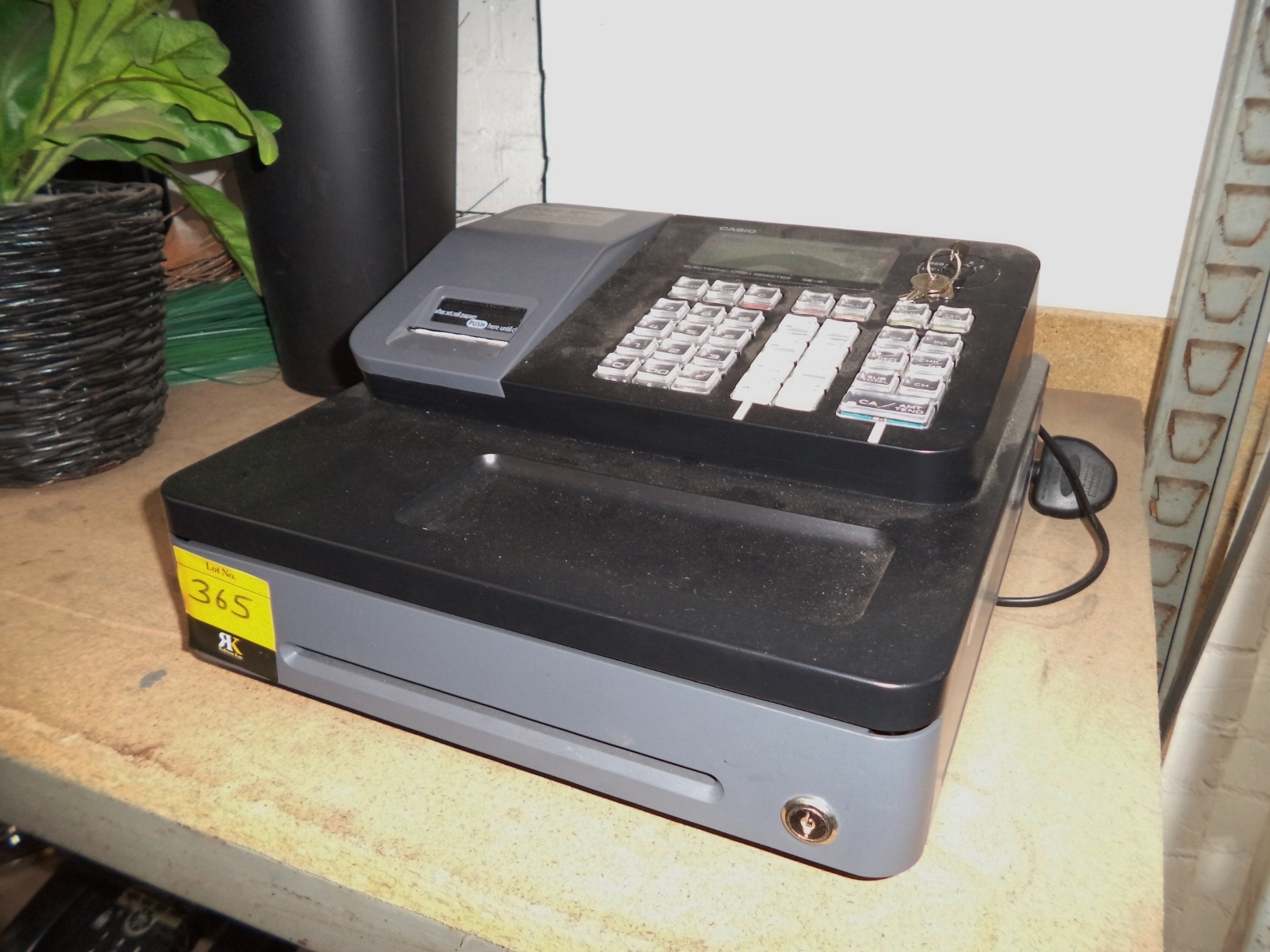 Casio electronic cash register model SEG7 IMPORTANT Please remember