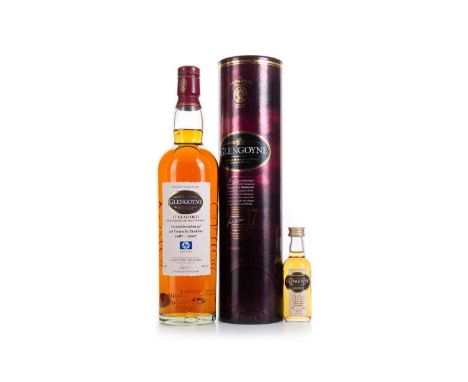 GLENGOYNE 17 YEAR OLD AND GLENGOYNE 10 YEAR OLD MINIATURE HIGHLAND SINGLE MALT  Glengoyne 17 Year Old Hewlett Packard 'In Cel