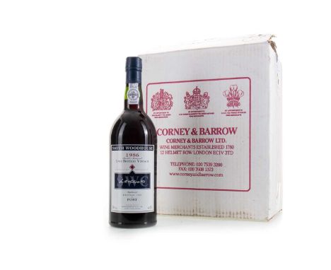 6 BOTTLES OF SMITH WOODHOUSE 1986 LATE BOTTLED VINTAGE PORT All 20% ABV / 75clQty: 6
