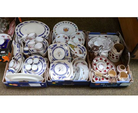 A large assortment of ceramics glass and metalwares, including Caverswall fruit bowl, Nicholas Mosse pottery, Royal Worcester