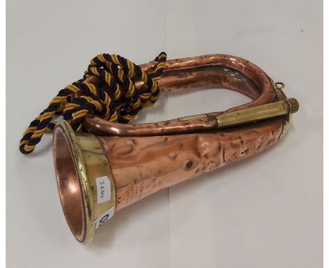 ROYAL ARTILLERY BUGLE BY KEAT &amp; SONS CIRCA 1860