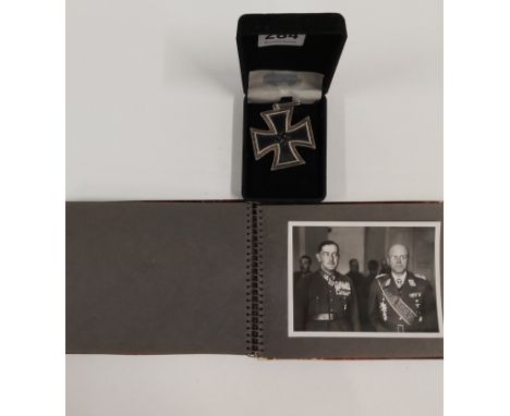 A NICE EXAMPLE OF A RUDOLF SOUVAL KNIGHTS CROSS OF THE IRON CROSS.  THE CROSS IS IN GOOD CONDITION AND IS NICELY SOLDERED UP 