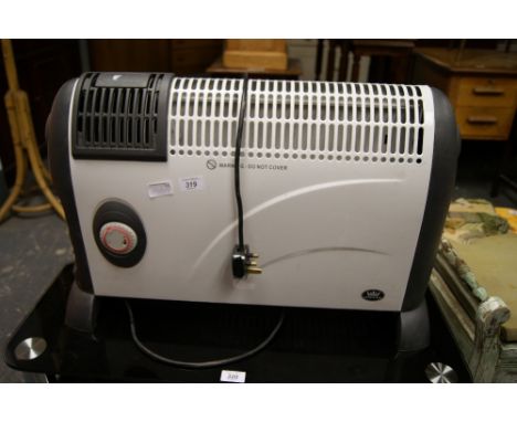 An electric heater with timer control