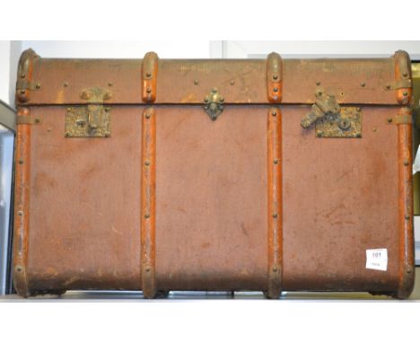 Large bound travel trunk