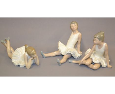 Three Nao Ballerina figures