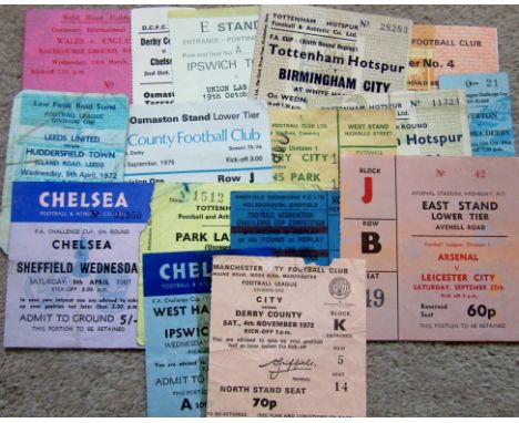 1960'S &amp; 70'S VINTAGE FOOTBALL TICKETS X 16
Most are fair / good