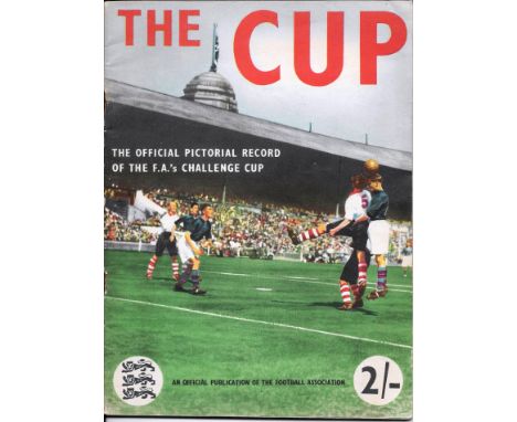 '' THE CUP'' OFFICIAL PICTORIAL RECORD OF THE FA CUP 1871 - 1948
64 Pages + card covers
Slight age related wear and some stap