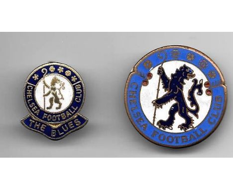 CHELSEA VINTAGE BADGES X 2