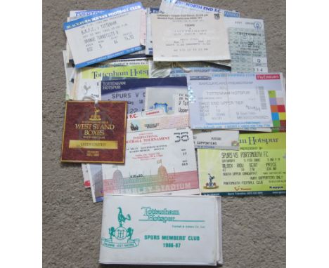 TOTTENHAM HOTSPUR HOME &amp; AWAY MATCH TICKETS X 39 + EXTRA'S&nbsp;
40 Tickets, 1961 FA Cup Final Ticket ballot card &amp; 1