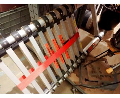 Nine rung extendable ladder. Not available for in-house P&amp;P 