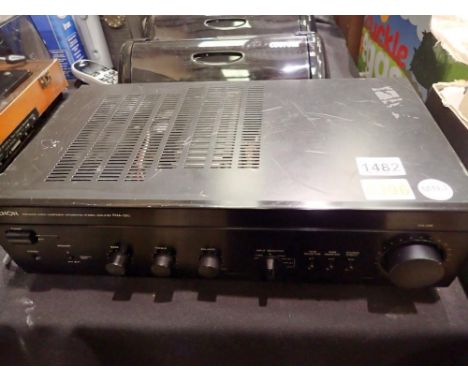 Denon stereo amplifier PMA-350. All electrical items in this lot have been PAT tested for safety and have passed. This does n