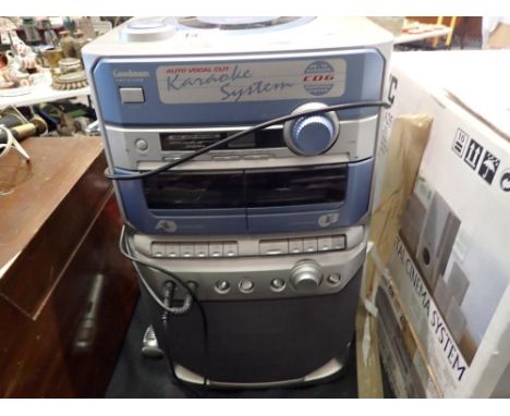 Goodmans auto vocal karaoke system. All electrical items in this lot have been PAT tested for safety and have passed. This do