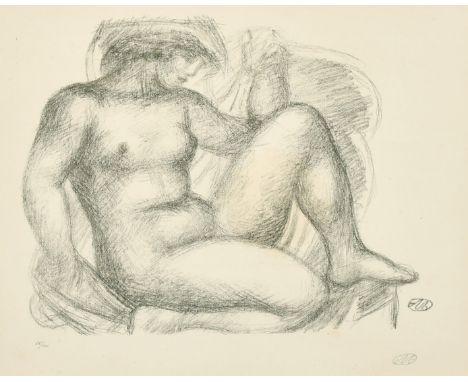 Aristide Maillol (1861-1944) French, 'Junon', lithograph, signed and numbered 66/100 in pencil, 10" x 12.5" (25 x 32cm).