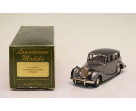 Lansdowne Models (Brooklin Models) - Boxed 1/43 scale LDM 8 '1954 Triumph Renown Saloon'