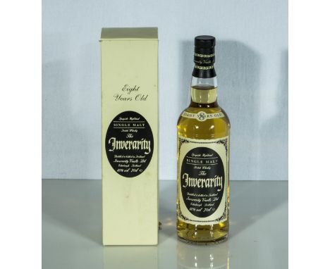 A bottle of The Inverarity single malt scotch whisky 8 years old