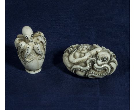 Two netsuke