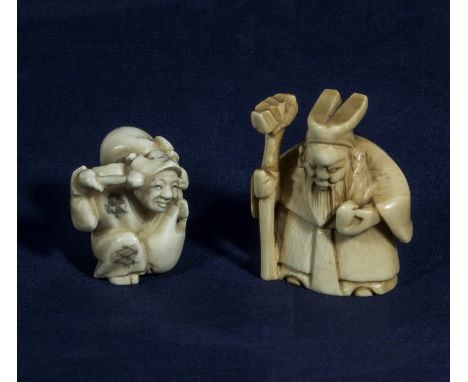Two netsuke