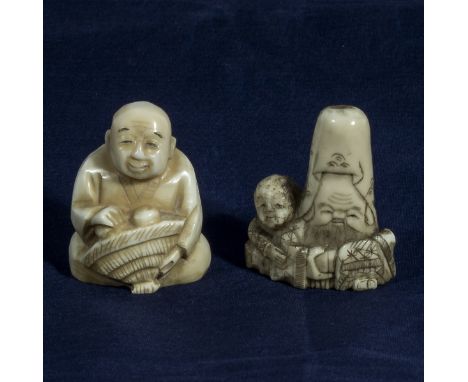 Two netsuke